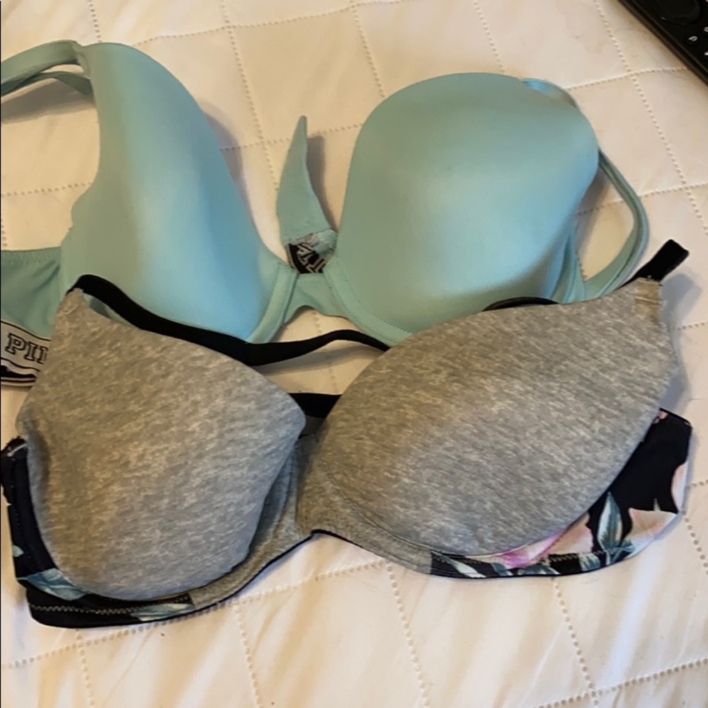 Two Pink Bras